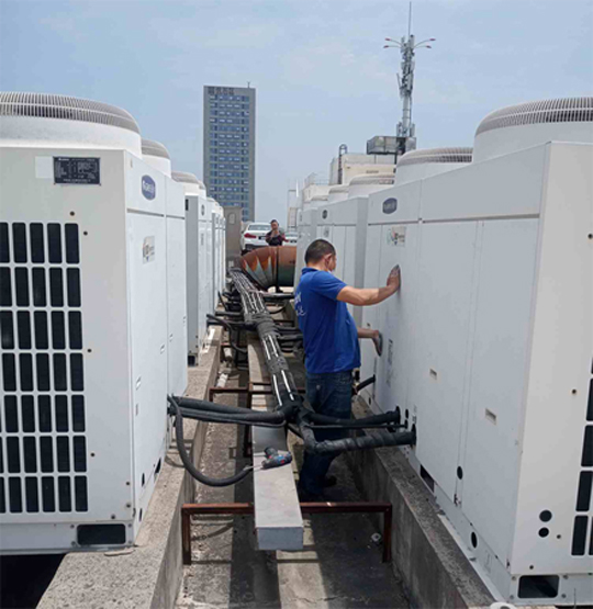 宣州中央空调制热和不制冷系统维修方法